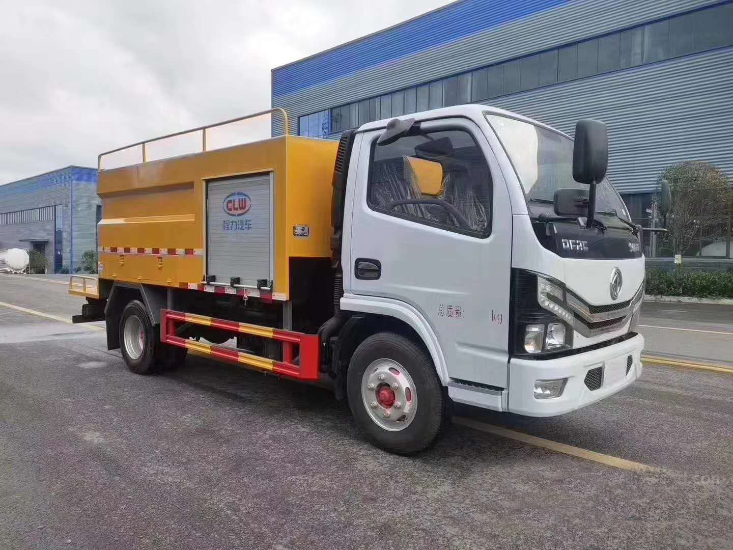 國六·藍牌東風高壓清洗吸污車